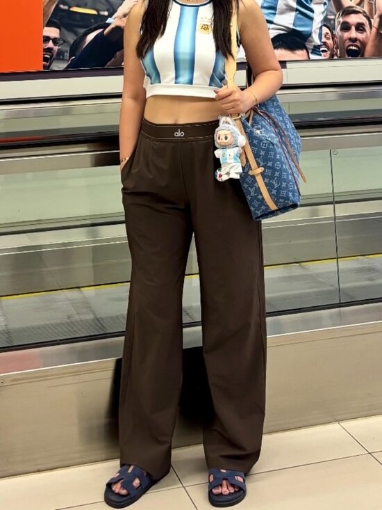 ALO Yoga Pants - NWT🤎💖Alo Yoga Espresso Brown Suit Up Trousers (Regular 30” Inseam)